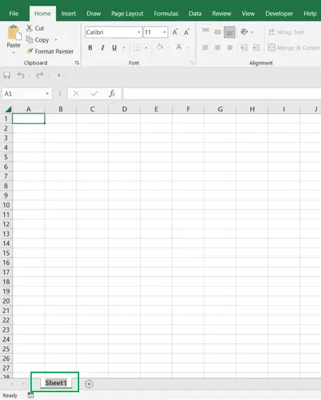 Excel Shortcut Rename Current Worksheet