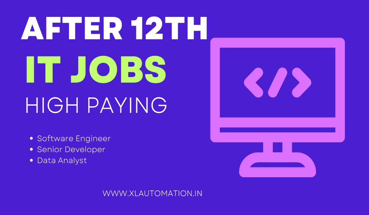 IT Jobs After 12th with Good Salary in India