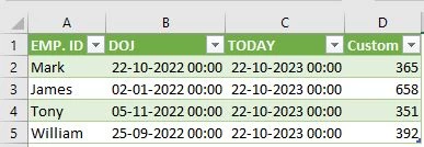 Final Output Power Query